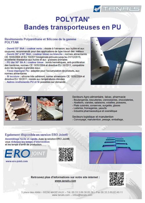 Bande transporteuse en Polyuréthane